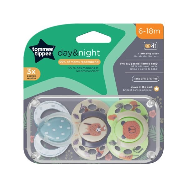 Tommee Tippee® Fun Style Pacifier and Fun Style Night Glow in the Dark Pacifier
