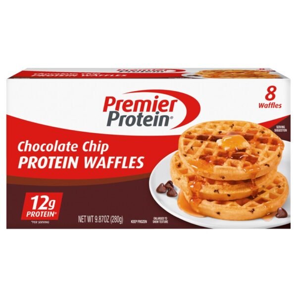 Premier Protein® Chocolate Chip Protein Waffles