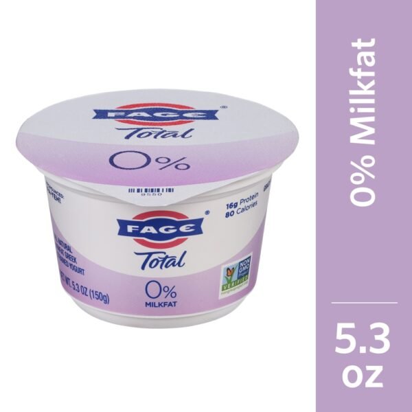 Fage® Total Plain 0% Milkfat Greek Yogurt Cup