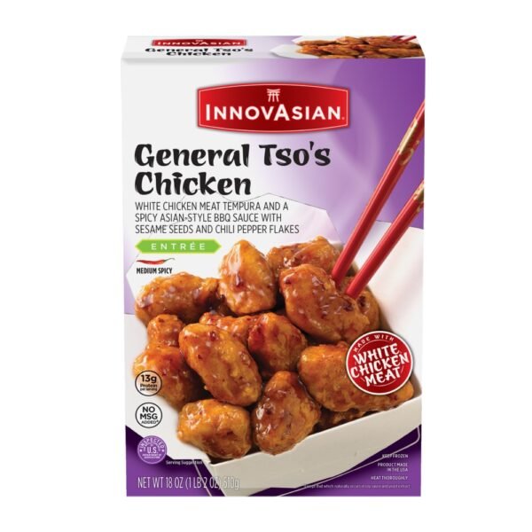 InnovAsian General Tso's Chicken Meal, Frozen