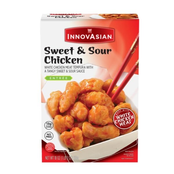 InnovAsian Sweet & Sour Chicken Meal, Frozen