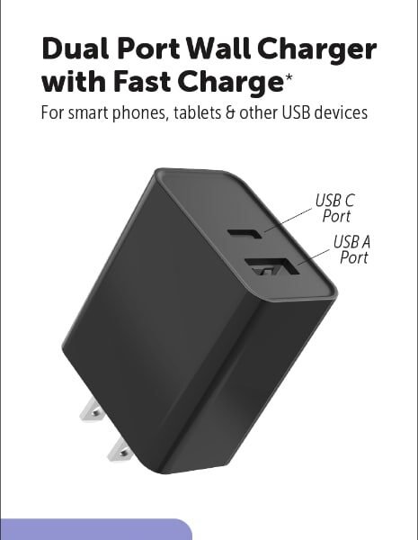 CELLCandy Dual USB Wall Charger