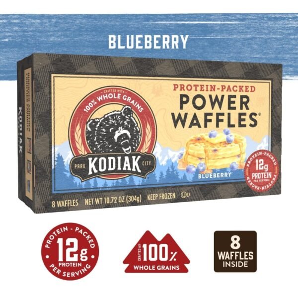 Kodiak® Blueberry Power Waffles®