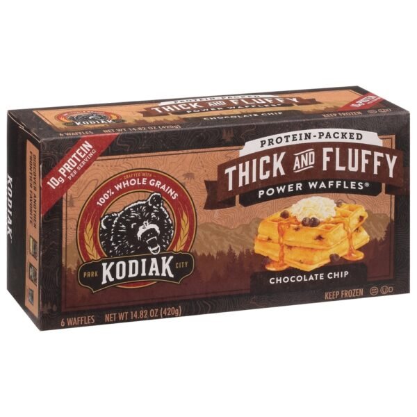 Kodiak Cakes Chocolate Chip Thick & Fluffy Power Waffles®