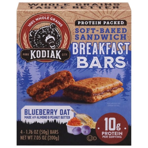 Kodiak® Baked Blueberry Oat Breakfast Bars
