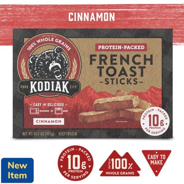 Kodiak® Protein-Packed Cinnamon French Toast Sticks