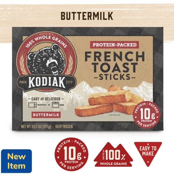 Kodiak® Protein-Packed Buttermilk French Toast Sticks