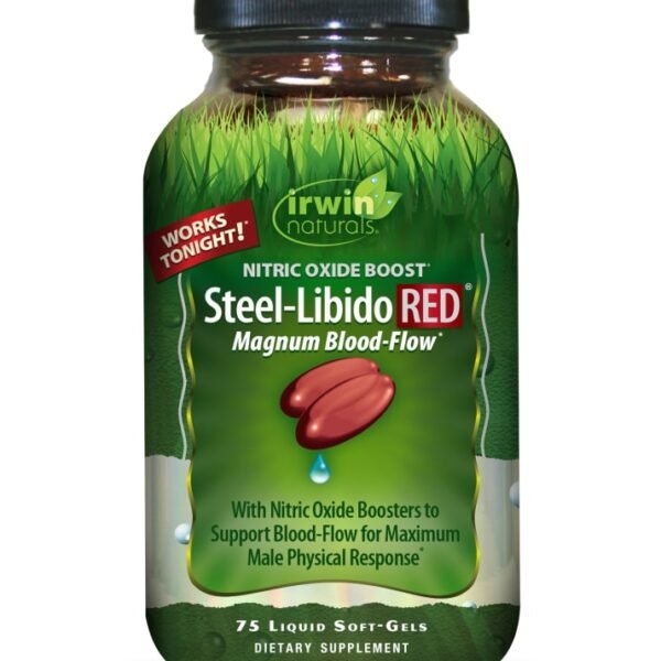 Irwin Naturals® Steel-Libido Red® Magnum Blood-Flow Dietary Supplement Liquid Soft-Gels