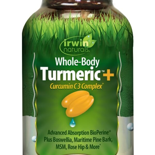 Irwin Naturals® Whole-Body Turmeric™ + Liquid Soft-Gels