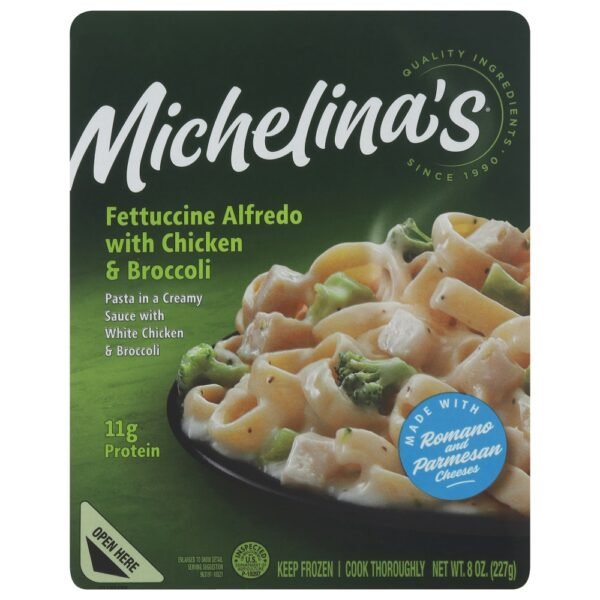Michelina's® Fettuccine Alfredo with Chicken & Broccoli Frozen Meal