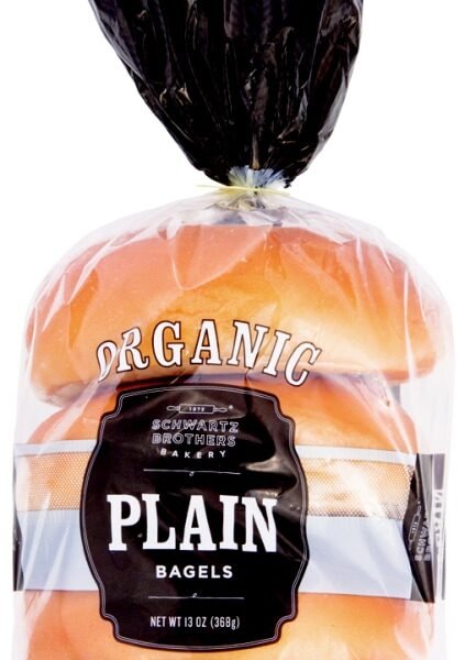 Schwartz Brothers Bakery Organic Plain Bagels