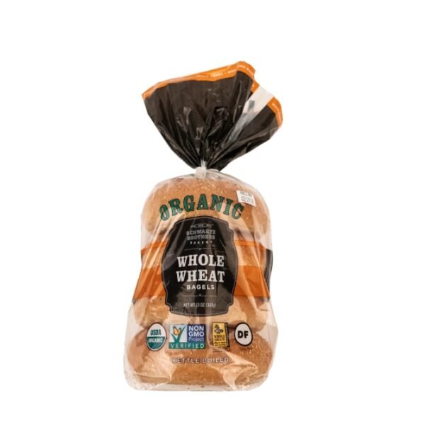 Schwartz Brothers Bakery Organic Whole Wheat Bagels