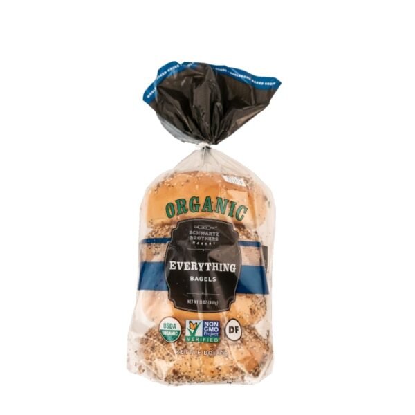 Schwartz Brothers Bakery Organic Everything Bagels