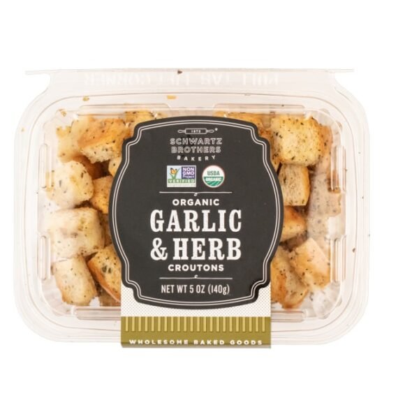 Schwartz Brothers Bakery Garlic & Herb Croutons