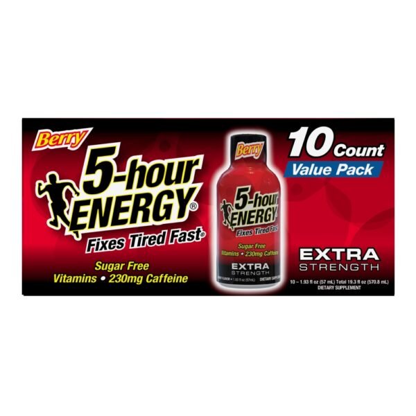 5-Hour® Extra Strength Berry Energy Drink Shot Bottle Pack