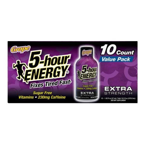 5-Hour Energy® Extra Strength Grape Energy Drink Shots Multipack