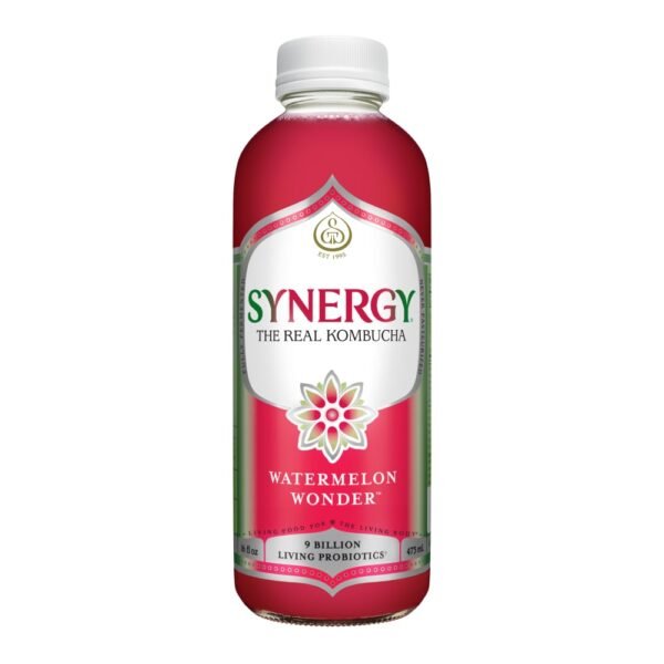 GT's Living Foods Synergy® Organic Watermelon Wonder™ Raw Kombucha