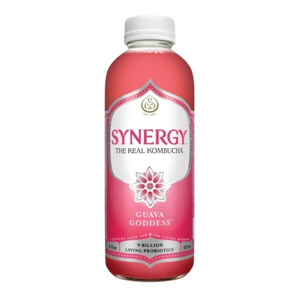 GT's Living Foods Synergy® Organic Guava Goddess Raw Kombucha