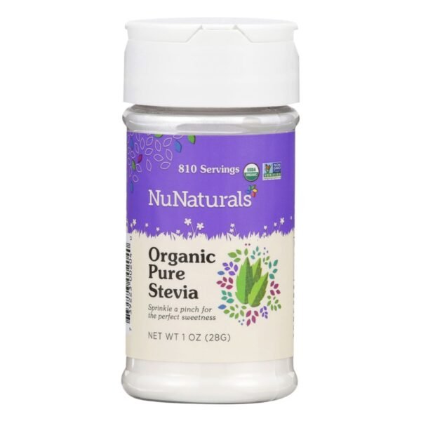 NuNaturals NuStevia Organic Pure Stevia Extract