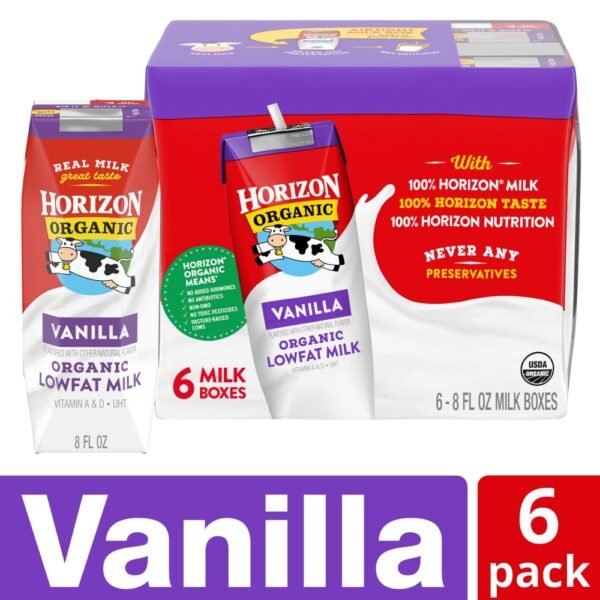 Horizon Organic 1% Lowfat Vanilla Milk