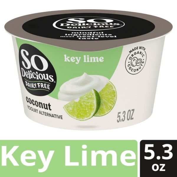 So Delicious Dairy Free Key Lime Coconut Milk Yogurt Cup