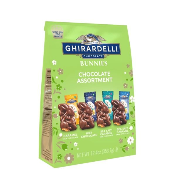 Ghiradelli® Bunnies Chocolate Assortment Easter Candy Bag