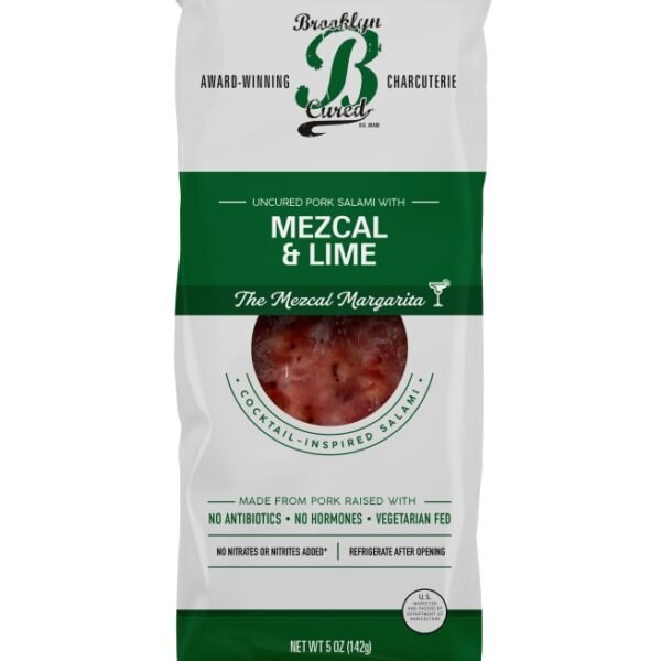 Brooklyn Cured Uncured Pork Salami with Mezcal and Lime