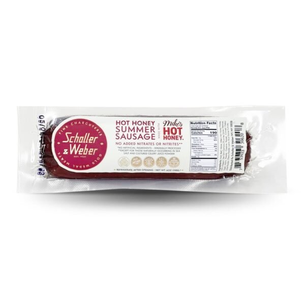 Schaller and Weber Hot Honey Summer Sausage