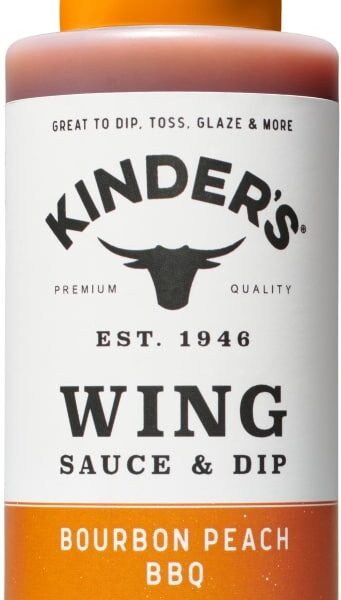 Kinder's® Bourbon Peach BBQ Wing Sauce