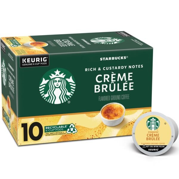 Starbucks Crème Brûlée K-Cup Coffee Pods