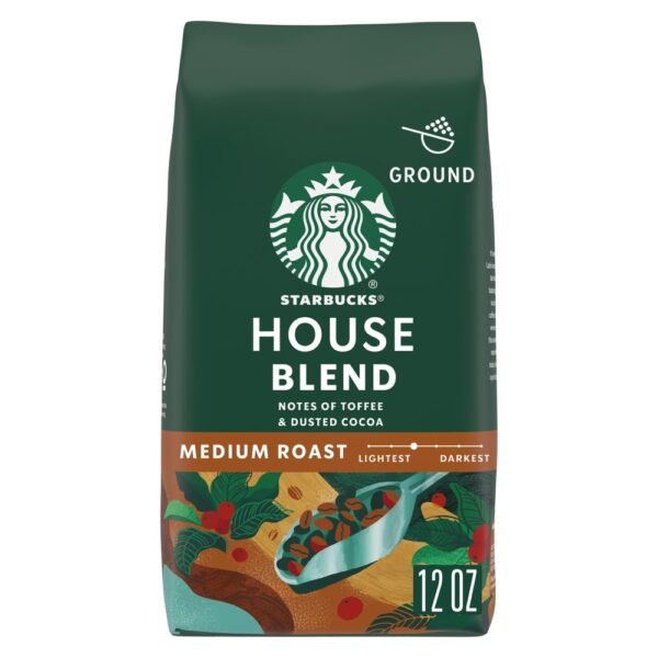 Starbucks House Blend Medium Roast Ground Coffee