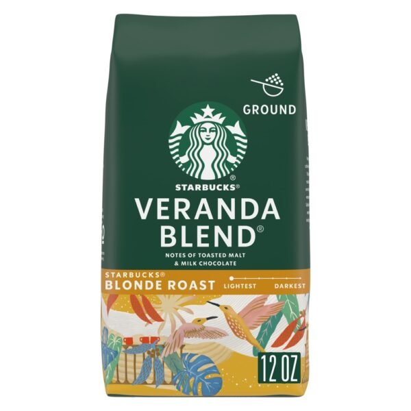 Starbucks Veranda Blend Blonde Roast Ground Coffee