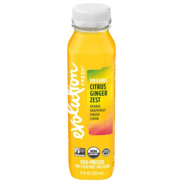 Evolution Fresh® Organic Citrus Ginger Zest Cold-Pressed Vegetable and Fruit Juice Blend