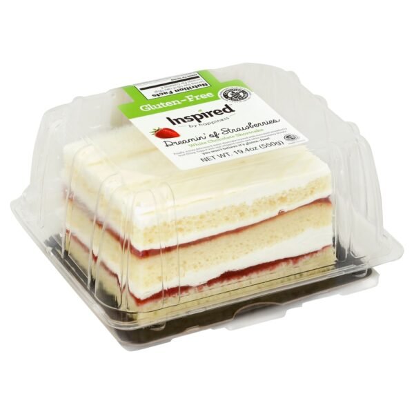 Original Cakerie Inspired by Happiness Gluten Free Dreamin of Strawberry White Chocolate Cake