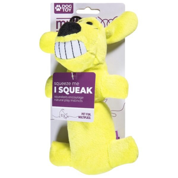 Multipet Mini Loofa Plush Dog Toy