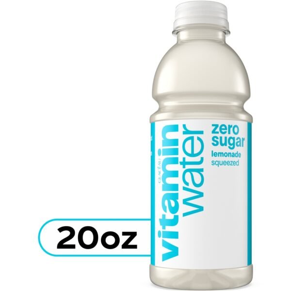 vitaminwater® Squeezed Lemonade Zero Sugar Flavored Bottled Water Beverage