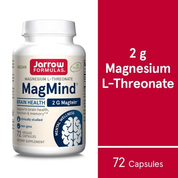 Jarrow Formulas® MagMind® L Threonate Capsules 2 g