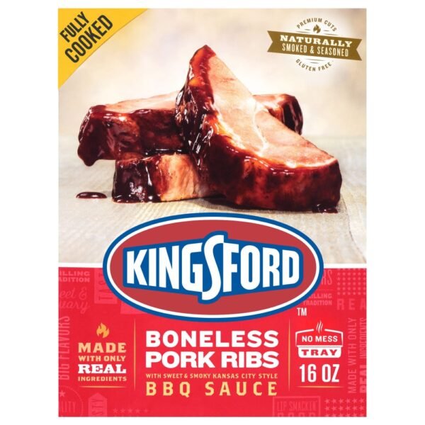 Kingsford Boneless Pork Ribs 16 oz