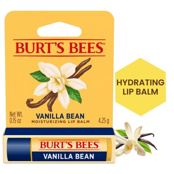 Burt's Bees Vanilla Bean Moisturizing Lip Balm