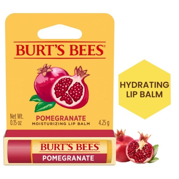 Burt's Bees Pomegranate Moisturizing Lip Balm