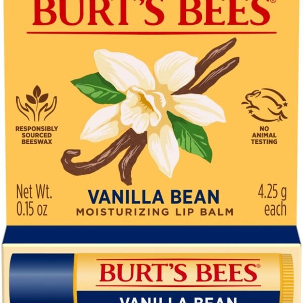 Burt's Bees Vanilla Bean Moisturizing Lip Balm