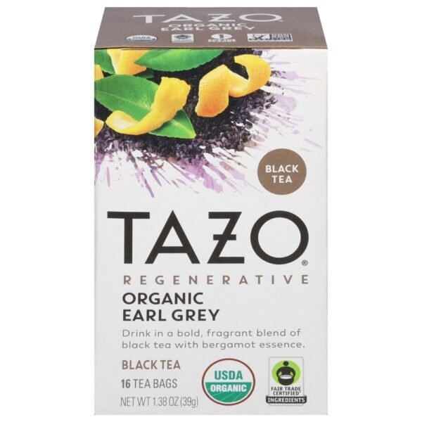 Tazo® Regenerative Organic Earl Gray Black Tea