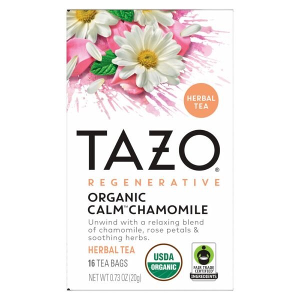 Tazo® Regenerative Organic Calm™ Chamomile Herbal Tea