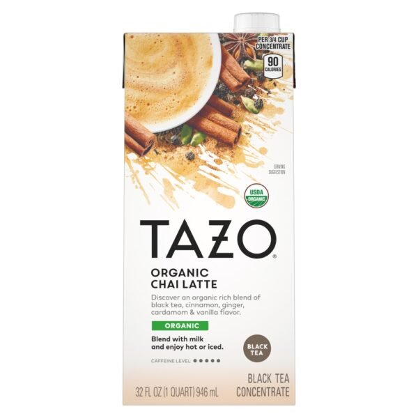 Tazo® Organic Chai Latte Black Tea Concentrate