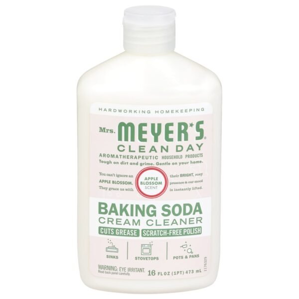 Mrs. Meyer’s Baking Soda Cream Cleaner, Apple Blossom