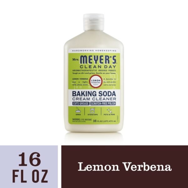 Mrs. Meyer’s Baking Soda Cream Cleaner, Lemon Verbena