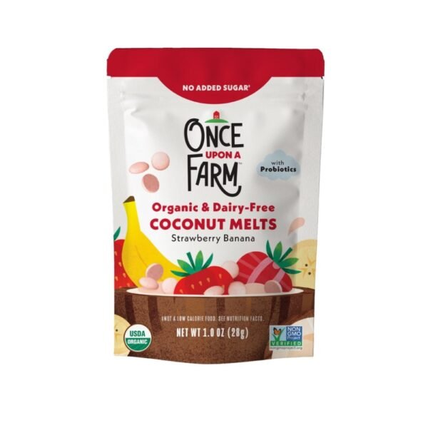 Once Upon a Farm™ Strawberry Banana Coconut Melts