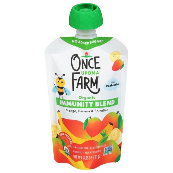 Once Upon a Farm™ Organic Immunity Blend Snack Pouch