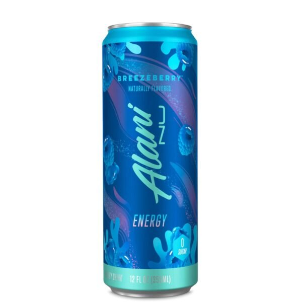 Alani Nu Breezeberry Energy Drink Can