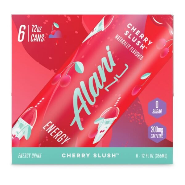 Alani Nu Cherry Slush Energy Drink Cans